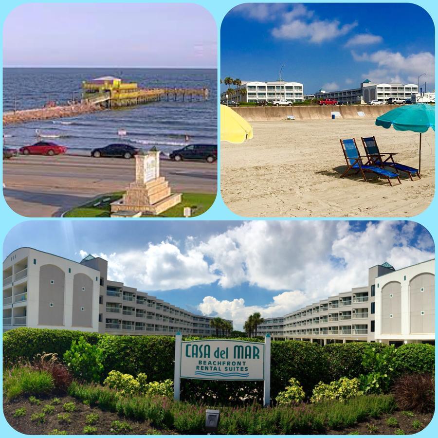 Casa Del Mar Beach View 加尔维斯敦 外观 照片